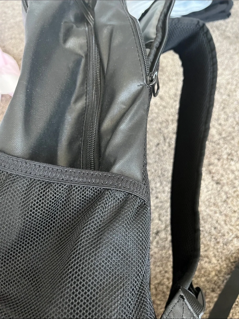 Nike Black Horned Frogs Athletic Backpack. Very good condition.  Clean.